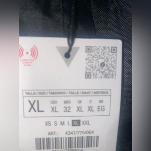 Zara White and Black Faux Fur Coat - Picture 6 of 9